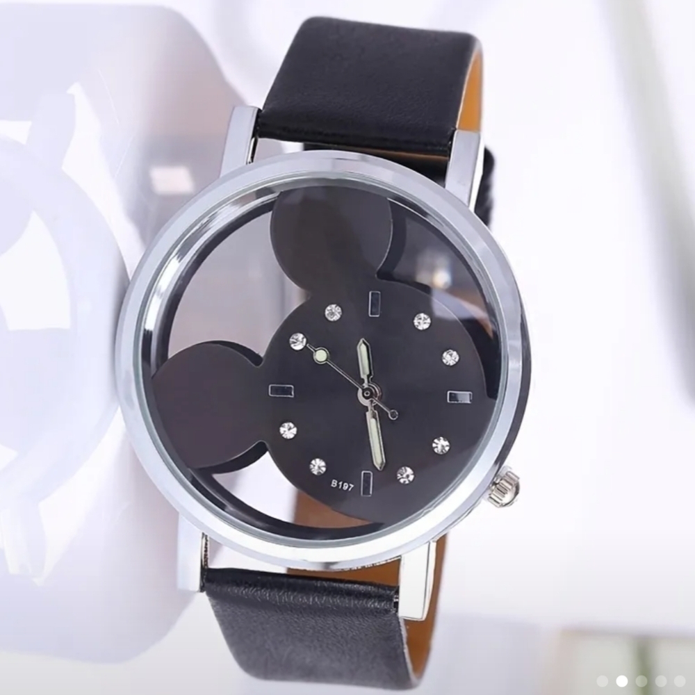 New women's wristband mouse ears watch